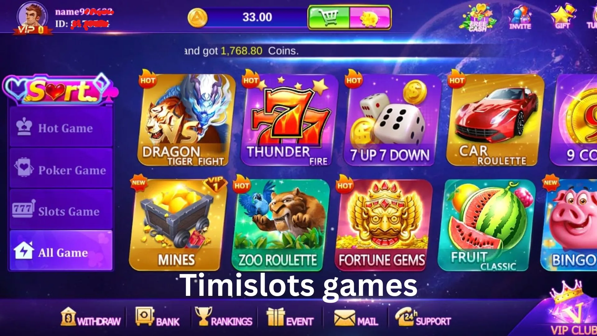 timi slots games